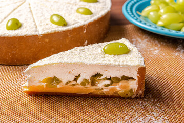 Torta de uva grapefruit