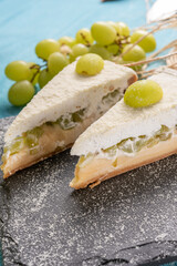 Torta de uva grapefruit