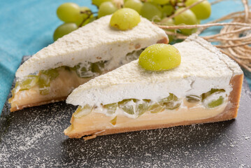 Torta de uva grapefruit