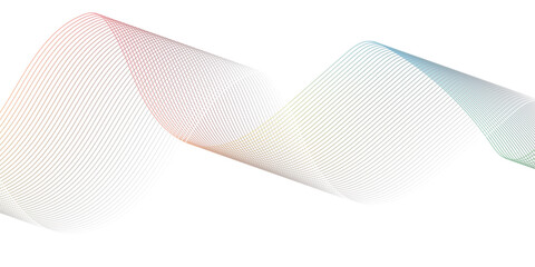 "Abstract multicolor wave background with soft gradient flow on white. Elegant, smooth curves for modern design themes, perfect for tech, presentations, and digital visual content"
