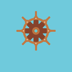 Set sail on a mysterious journey with this vintage-inspired ship wheel made from wine bottles. Unlock the secrets of the ocean - perfect for adding a touch of vintage charm to any space.