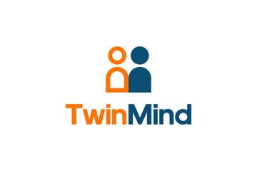 TwinMind Logo Design: Creative Thinking and Connection