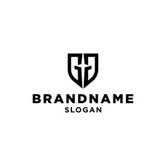 Obraz premium initial lettrs G or GG.eps