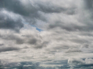 Beautiful dramatic cloudy sky. Nature background for design.