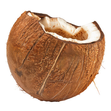 Open coconut fruit