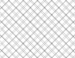 A line pattern on a white background with connected geometric patterns