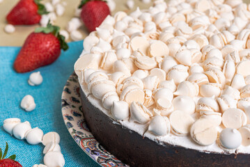Torta de morango strawberry