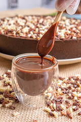 Torta chocolate vanilla mousse