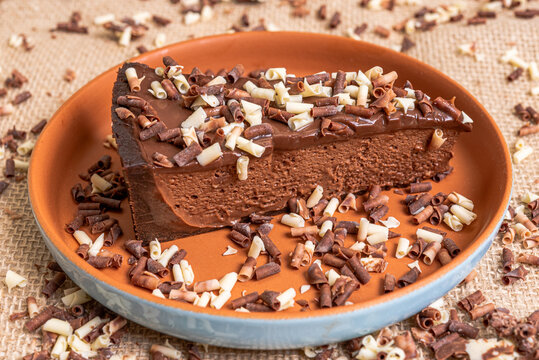 Torta chocolate vanilla mousse