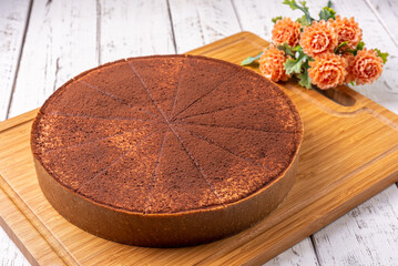 Torta chocolate vanilla mousse