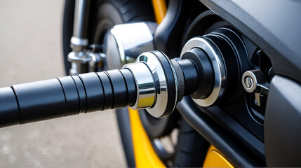 ignition switch starter keyhole technology motorcycle detail