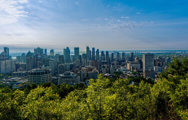 Views Around Mount Royal in Montreal Canada
