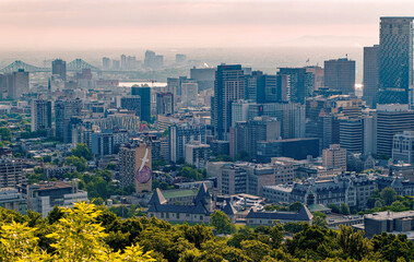 Views Around Mount Royal in Montreal Canada