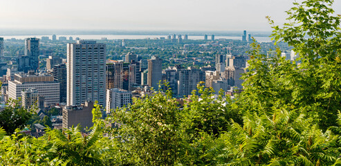 Views Around Mount Royal in Montreal Canada