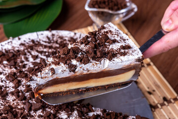 Torta cookies and cream chocolate