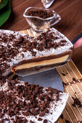 Torta cookies and cream chocolate