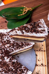 Torta cookies and cream chocolate