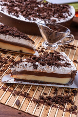 Torta cookies and cream chocolate