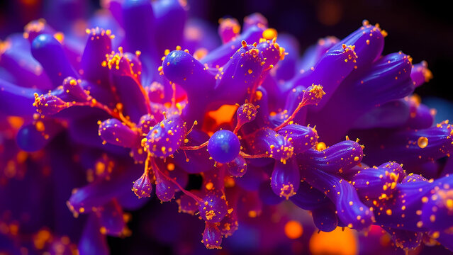Femtosecond imaging of hydrothermal vent archaea:
1. [Phenomenon] Electron tunneling in multi-heme cytochromes
2. [Visual] Quantum coherence paths (fractal patterns)
3. [Color] Deep blue proteins