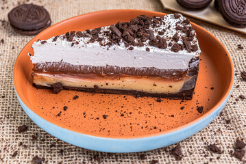 Torta cookies and cream chocolate