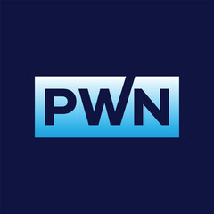Premium PWN logo design Earth Shohag