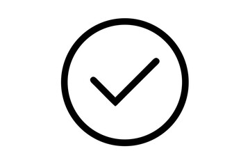 Glossy 3D vector illustration of checkmark and cross sign buttons for web design