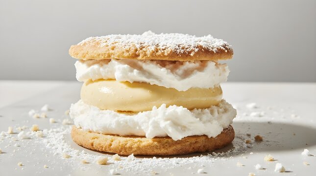 Kremna rezina classic Slovenian cream slice