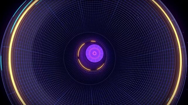 3D rendering of megaphone icon neon light sound icon, audio, speaker