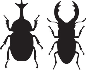 カブトムシとクワガタ