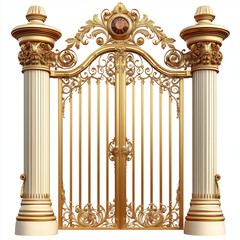 Naklejka premium The Graphic element isolation background for your design asset, game asset, video game, mobile game, web asset Illustration 