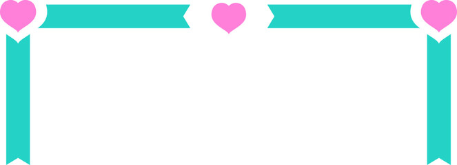 Obraz premium 하트 데코레이션