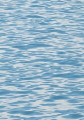 Serene blue water surface rippling gently creating a calming and refreshing image