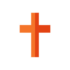 Obraz premium cross with red cross