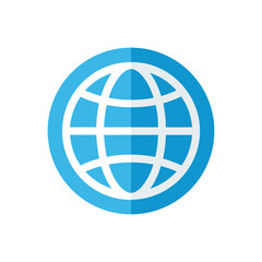 Obraz premium globe icon vector illustration