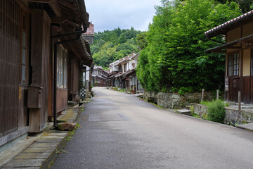 世界文化遺産　石見銀山・大森地区の町並み