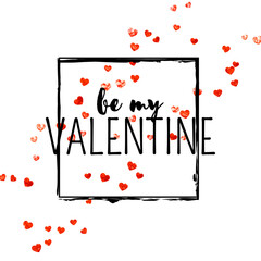 St Valentine Day Offer. Romantic Border For Present. Luxury Frame. Red Retro Backdrop. Handdrawn Painting For Mother. Pink Wedding Sparkle. Rose St Valentine Day Offer.