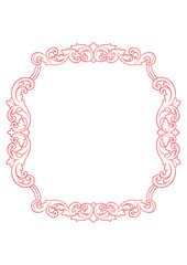 classic ornamental frame