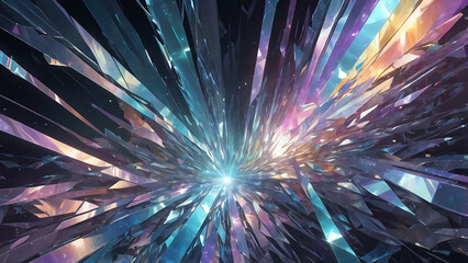 Beams of Light in Futuristic Dimension