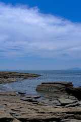 Geological Harmony – Tidal Rocks and Sky, Chaeseokgang