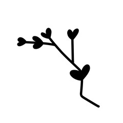 heart shape leaf icon