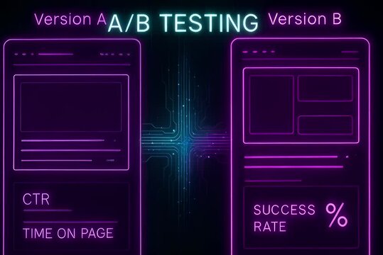 A/B Testing Concept for Optimizing Performance Through Data-Driven Experiments