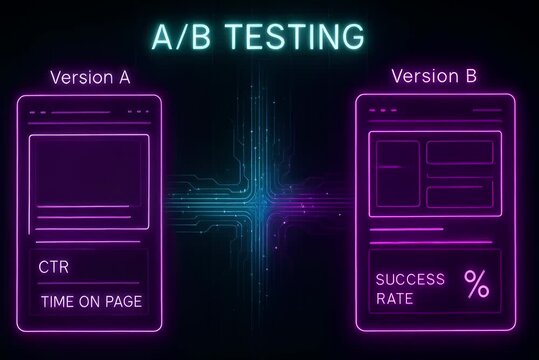 A/B Testing Concept for Optimizing Performance Through Data-Driven Experiments