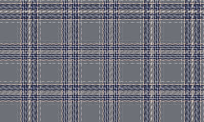 Seamless vector plaid pattern, dark grey, blue, pink, elegant yet lively, for textiles and clothing, skirts, dresses or pants that require a classic yet contemporary look.