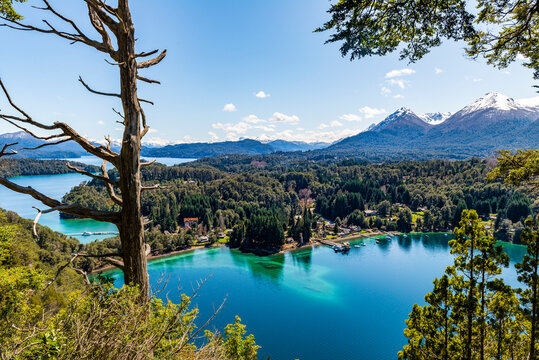 Views of Nahuel Huapi from the viewpoints of the Quetrihue Peninsula, Patagonia, Argentina
