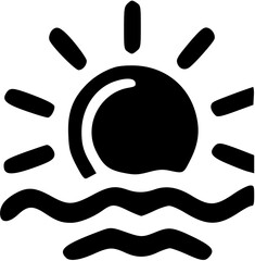 Fototapeta premium summer icon