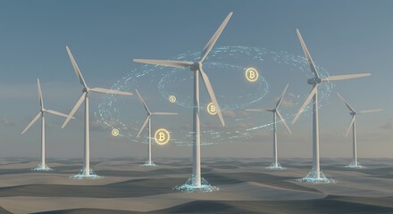 Sustainable Wind Power Generation Fueling the Digital Economy Green Energy Driving Cryptocurrency Innovation and Blockchain Technology in a Future Landscape