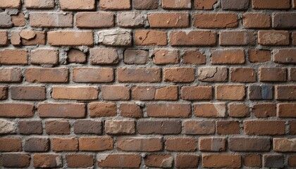 Rustic Brown Brick Wall Texture Background