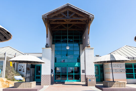 CHULA VISTA, CALIFORNIA - SEPTEMBER 14, 2024:  The Living Coast Discovery Center, formerly known as The Chula Vista Nature Interpretive Center, a nonprofit zoo and aquarium founded in 1987.