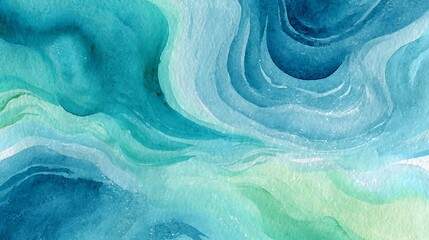 abstract blue background with waves