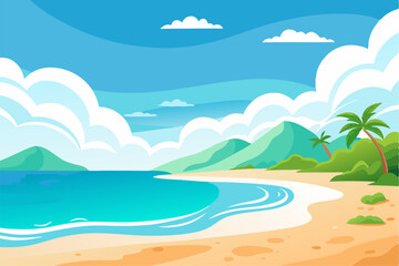  Perfect for summer, vacation, travel, tourism, and nature themes in web design, advertisements, and educational materials.